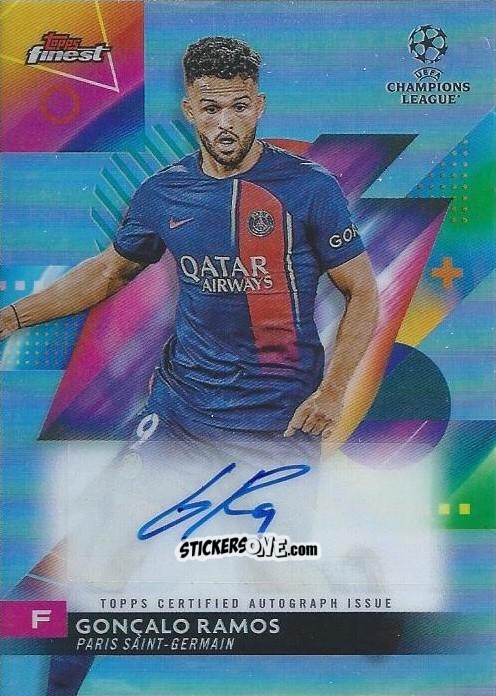 Figurina Goncalo Ramos - Finest UEFA Club Competitions 2023-2024
 n. A-GM - Topps