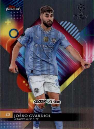 Figurina Josko Gvardiol - Finest UEFA Club Competitions 2023-2024
 n. 134 - Topps
