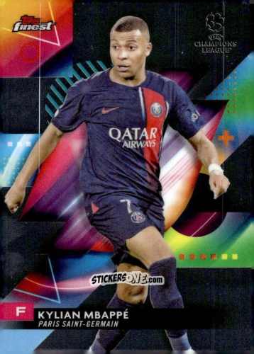 Sticker Kylian Mbappe - Finest UEFA Club Competitions 2023-2024
 n. 49 - Topps