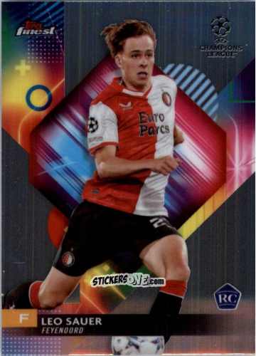 Sticker Leo Sauer - Finest UEFA Club Competitions 2023-2024
 n. 8 - Topps