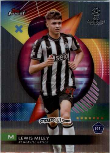 Sticker Lewis Miley - Finest UEFA Club Competitions 2023-2024
 n. 28 - Topps