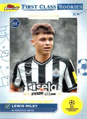 Sticker Lewis Miley - Finest UEFA Club Competitions 2023-2024
 n. FR-7 - Topps