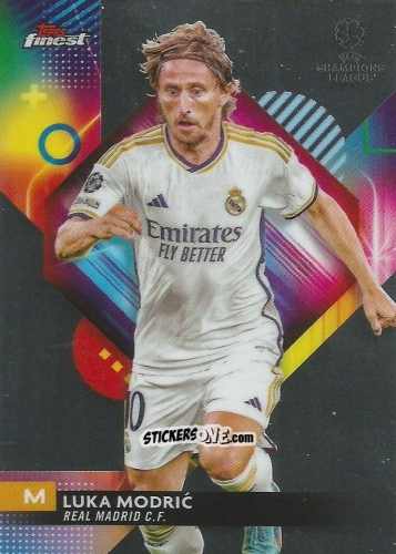 Cromo Luka Modric - Finest UEFA Club Competitions 2023-2024
 n. 103 - Topps