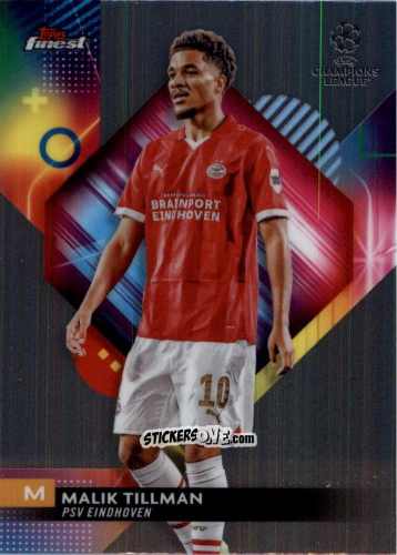 Figurina Malik Tillman - Finest UEFA Club Competitions 2023-2024
 n. 25 - Topps