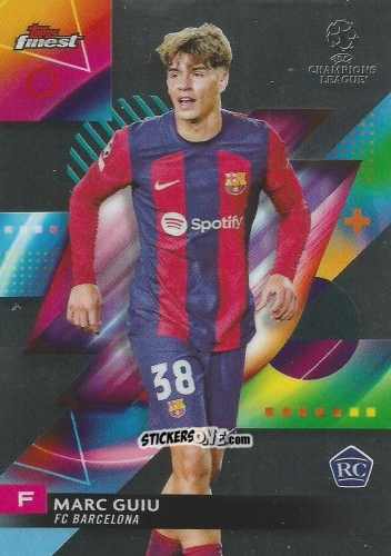 Cromo Marc Guiu - Finest UEFA Club Competitions 2023-2024
 n. 68 - Topps