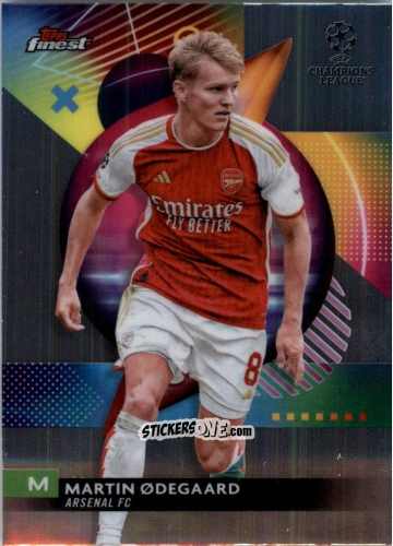 Figurina Martin Odegaard - Finest UEFA Club Competitions 2023-2024
 n. 73 - Topps
