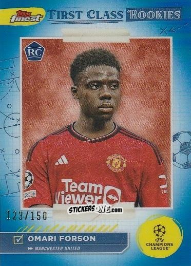 Cromo Omari Forson - Finest UEFA Club Competitions 2023-2024
 n. FR-10 - Topps