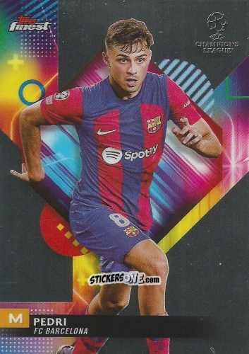 Sticker Pedri - Finest UEFA Club Competitions 2023-2024
 n. 36 - Topps