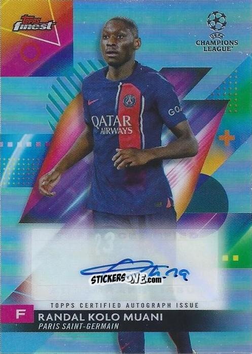 Cromo Randal Kolo Muani - Finest UEFA Club Competitions 2023-2024
 n. A-RK - Topps