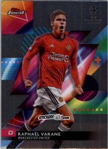 Figurina Raphael Varane - Finest UEFA Club Competitions 2023-2024
 n. 144 - Topps