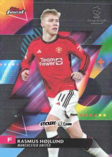 Figurina Rasmus Hojlund - Finest UEFA Club Competitions 2023-2024
 n. 101 - Topps
