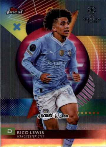 Cromo Rico Lewis - Finest UEFA Club Competitions 2023-2024
 n. 116 - Topps