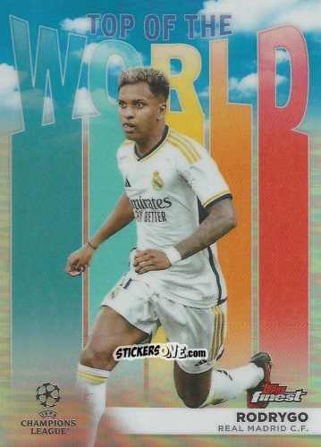 Figurina Rodrygo - Finest UEFA Club Competitions 2023-2024
 n. TW-8 - Topps