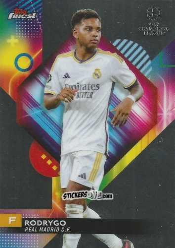 Figurina Rodrygo - Finest UEFA Club Competitions 2023-2024
 n. 66 - Topps