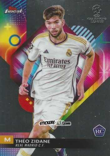 Sticker Theo Zidane - Finest UEFA Club Competitions 2023-2024
 n. 26 - Topps