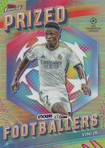 Figurina Vini Jr. - Finest UEFA Club Competitions 2023-2024
 n. PF-15 - Topps