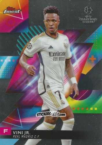 Figurina Vini Jr. - Finest UEFA Club Competitions 2023-2024
 n. 75 - Topps