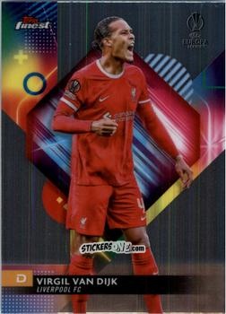 Figurina Virgil van Dijk - Finest UEFA Club Competitions 2023-2024
 n. 46 - Topps