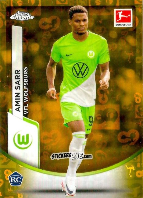 Sticker Amin Sarr - Bundesliga Chrome 2023-2024
 n. 98 - Topps
