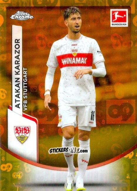 Cromo Atakan Karazor - Bundesliga Chrome 2023-2024
 n. 89 - Topps
