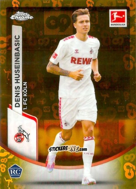 Sticker Denis Huseinbasic - Bundesliga Chrome 2023-2024
 n. 50 - Topps