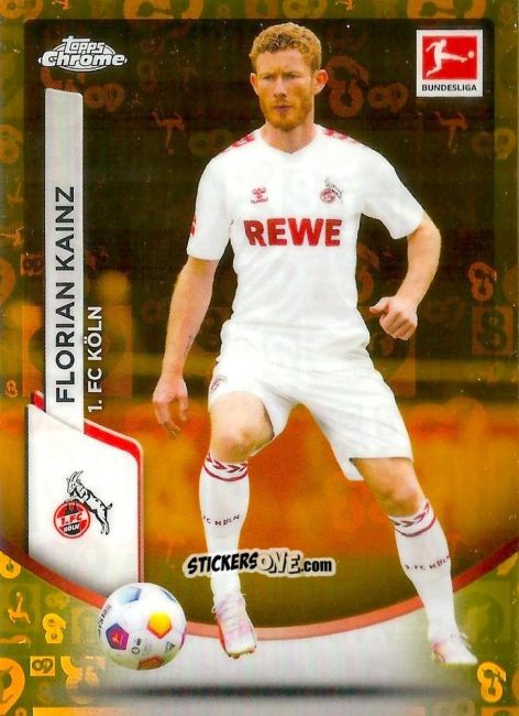 Sticker Florian Kainz - Bundesliga Chrome 2023-2024
 n. 53 - Topps