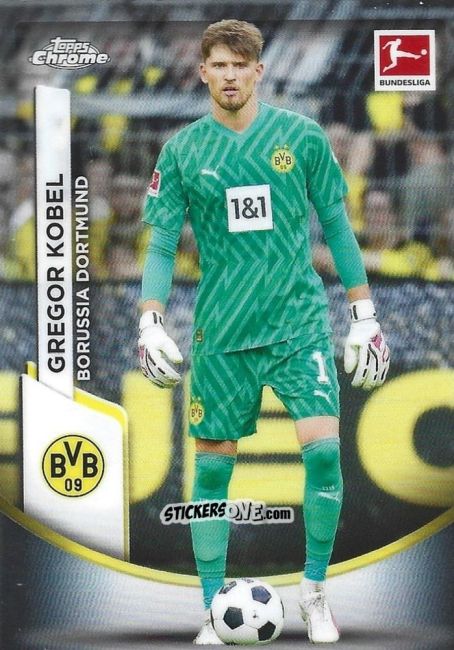 Cromo Gregor Kobel - Bundesliga Chrome 2023-2024
 n. 22 - Topps