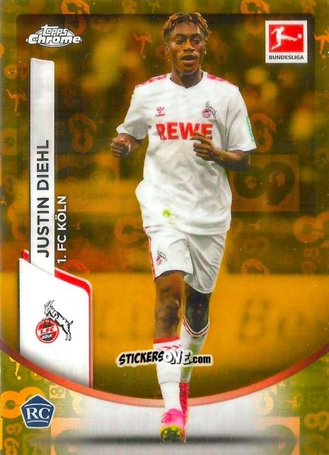 Cromo Justin Diehl - Bundesliga Chrome 2023-2024
 n. 52 - Topps