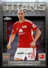 Sticker Leonardo Bonucci - Bundesliga Chrome 2023-2024
 n. TI-1 - Topps