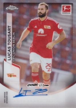 Cromo Lucas Tousart - Bundesliga Chrome 2023-2024
 n. BCA-LT - Topps
