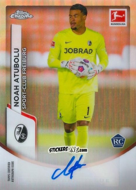 Sticker Noah Atubolu - Bundesliga Chrome 2023-2024
 n. BCA-NA - Topps