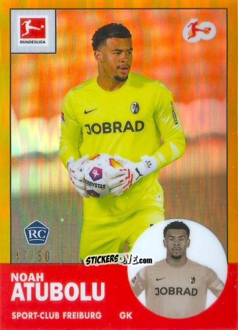 Sticker Noah Atubolu - Bundesliga Chrome 2023-2024
 n. TAN-19 - Topps