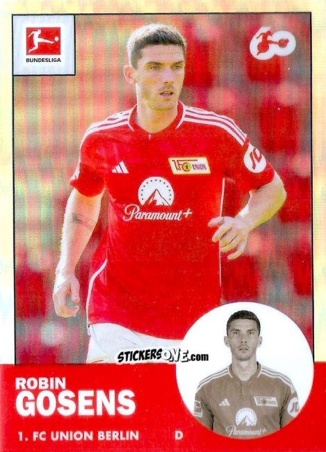 Sticker Robin Gosens - Bundesliga Chrome 2023-2024
 n. TAN-3 - Topps