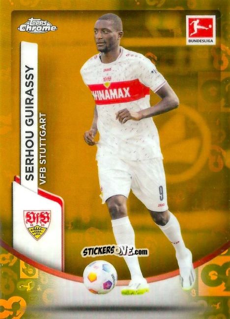 Cromo Serhou Guirassy - Bundesliga Chrome 2023-2024
 n. 93 - Topps