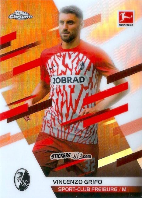 Figurina Vincenzo Grifo - Bundesliga Chrome 2023-2024
 n. XI-4 - Topps