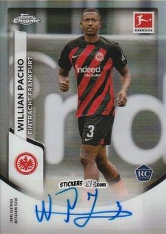 Sticker Willian Pacho - Bundesliga Chrome 2023-2024
 n. BCA-WP - Topps