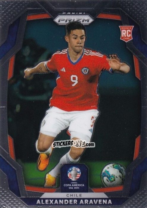 Cromo Alexander Aravena - Prizm Copa America 2023-2024
 n. 42 - Panini