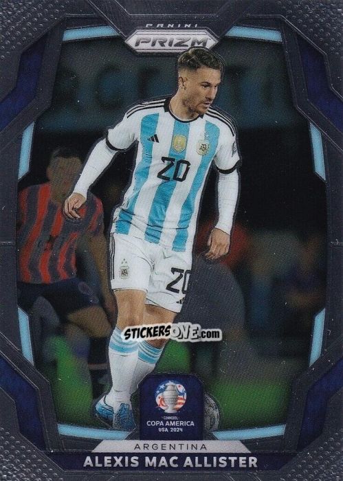 Cromo Alexis Mac Allister - Prizm Copa America 2023-2024
 n. 4 - Panini
