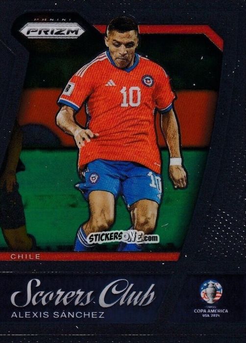 Figurina Alexis Sanchez - Prizm Copa America 2023-2024
 n. SC5 - Panini