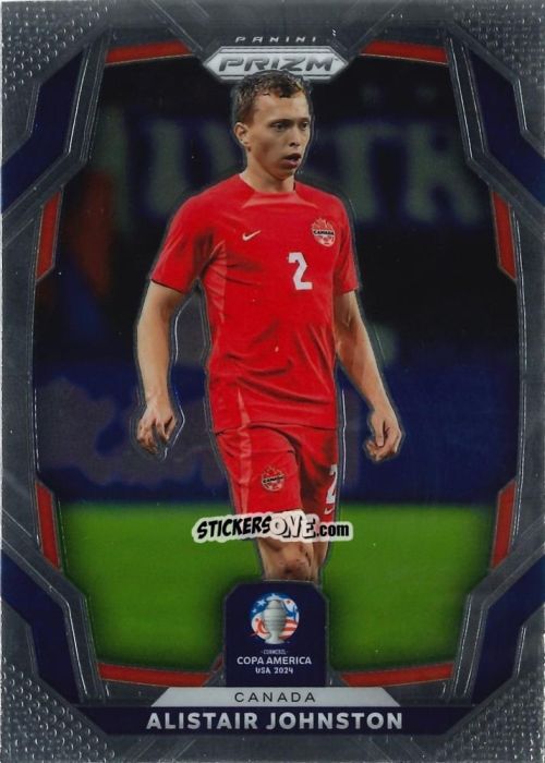 Figurina Alistair Johnston - Prizm Copa America 2023-2024
 n. 174 - Panini