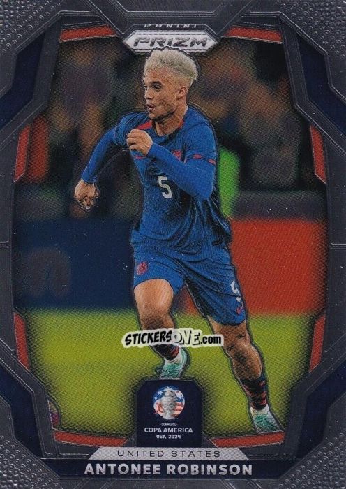 Sticker Antonee Robinson - Prizm Copa America 2023-2024
 n. 162 - Panini