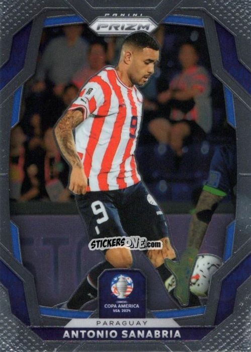 Figurina Antonio Sanabria - Prizm Copa America 2023-2024
 n. 79 - Panini