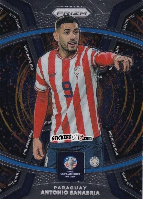 Figurina Antonio Sanabria - Prizm Copa America 2023-2024
 n. P30 - Panini
