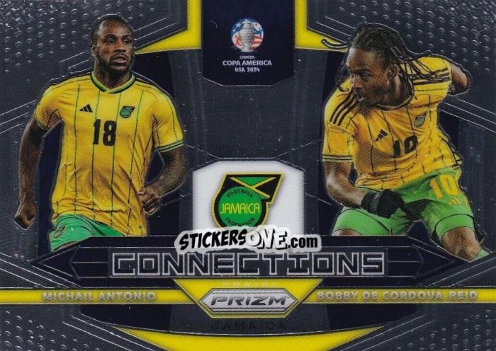 Cromo Bobby De Cordova-Reid / Michail Antonio - Prizm Copa America 2023-2024
 n. C30 - Panini