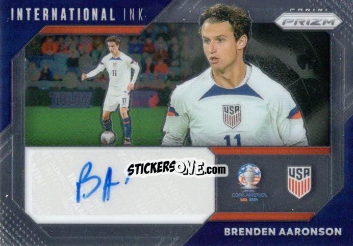 Sticker Brenden Aaronson - Prizm Copa America 2023-2024
 n. II2 - Panini