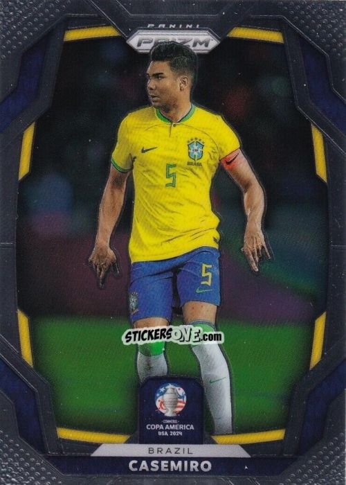 Figurina Casemiro - Prizm Copa America 2023-2024
 n. 29 - Panini