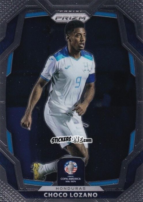 Sticker Choco Lozano - Prizm Copa America 2023-2024
 n. 185 - Panini