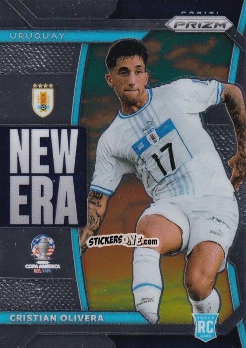 Figurina Cristian Olivera - Prizm Copa America 2023-2024
 n. NE32 - Panini