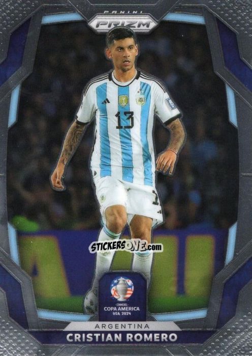 Sticker Cristian Romero - Prizm Copa America 2023-2024
 n. 6 - Panini
