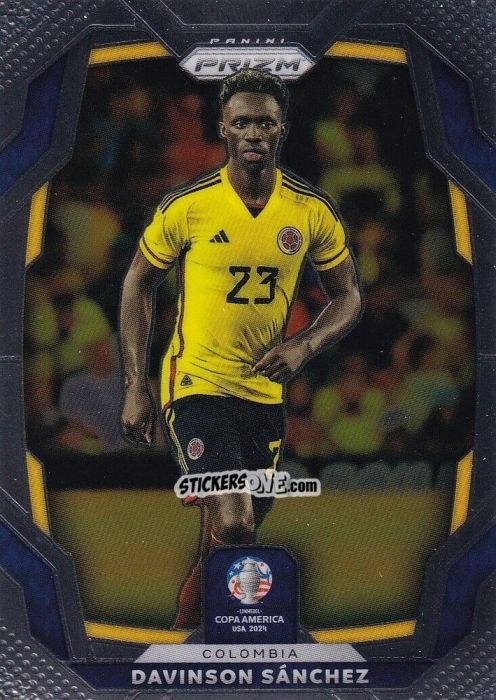 Figurina Davinson Sanchez - Prizm Copa America 2023-2024
 n. 58 - Panini